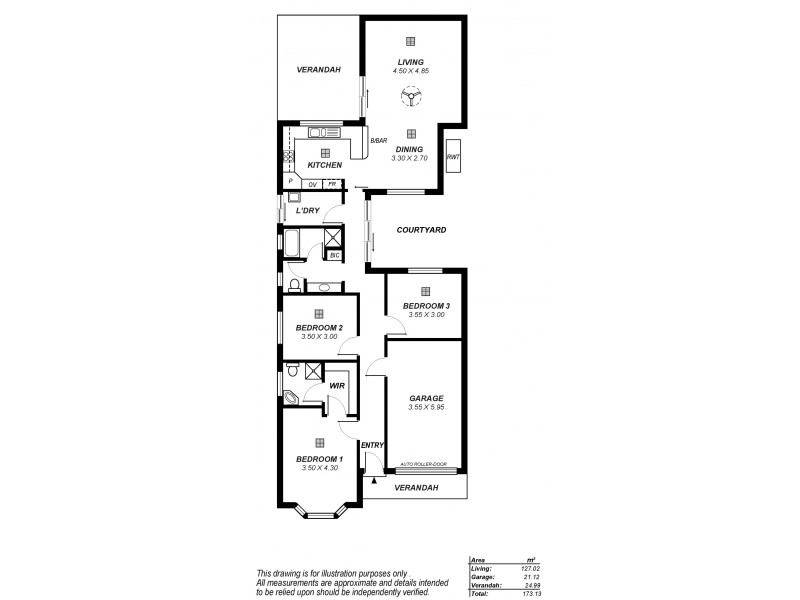8 Lukin Crescent, Golden Grove SA 5125 Floorplan