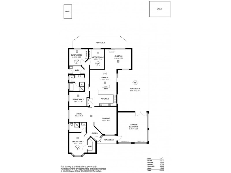 9 Cole Street, Klemzig SA 5087 Floorplan
