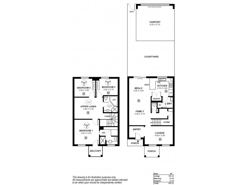 55 Elder Drive, Mawson Lakes SA 5095 Floorplan