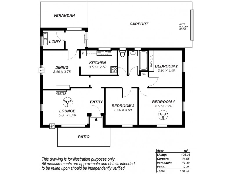 5 Watson Avenue, Broadview SA 5083 Floorplan