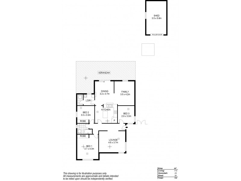 9 Meredith Street, Broadview SA 5083 Floorplan