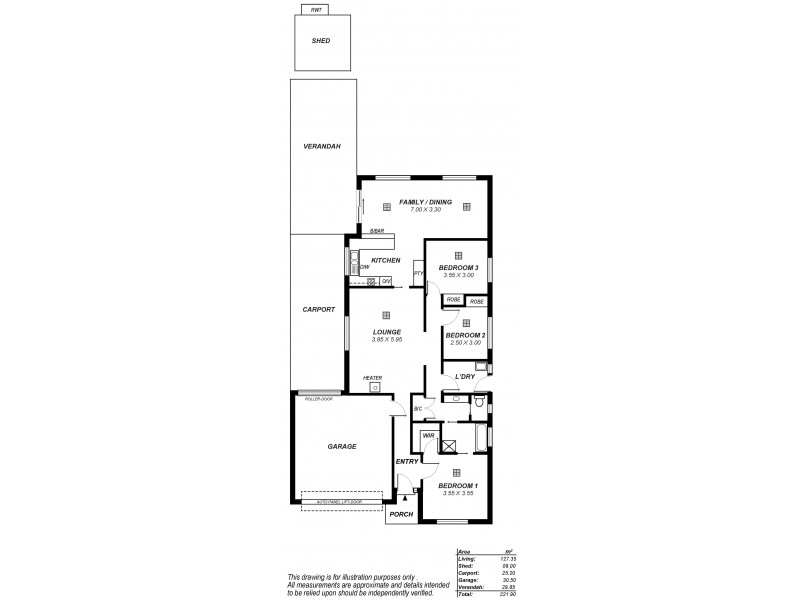 27 Bristol Terrace, Oakden SA 5086 Floorplan