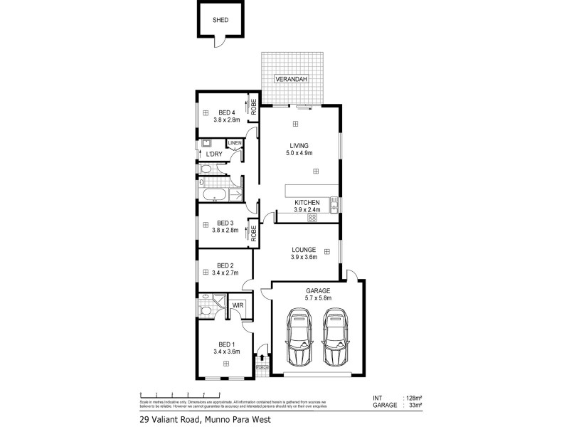 29 Valiant Road, Munno Para West SA 5115 Floorplan