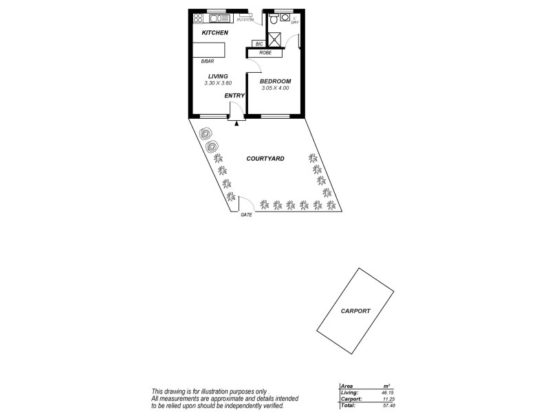 3/270 Hampstead Road, Clearview SA 5085 Floorplan