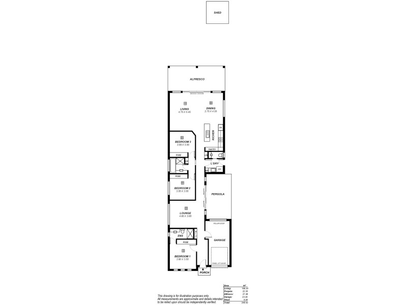 97A Collins Street, Broadview SA 5083 Floorplan