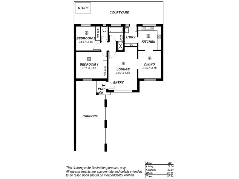 5/7 Galway Avenue, Collinswood SA 5081 Floorplan