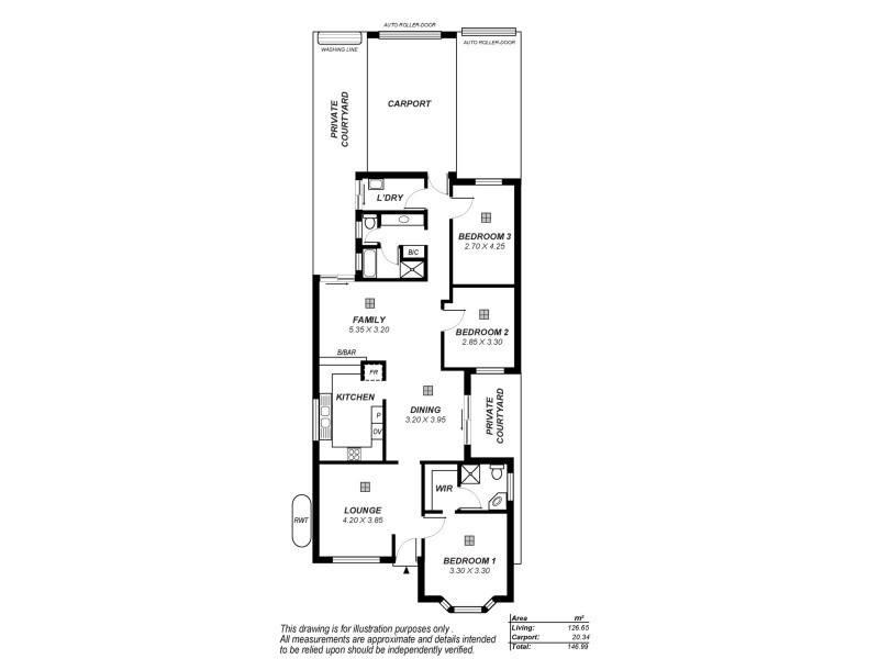 7/43 Edinburgh Road, Modbury SA 5092 Floorplan