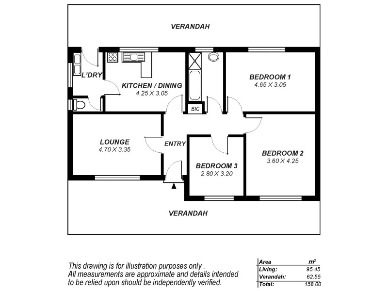 47 Ramsay Avenue, Hillcrest SA 5086 Floorplan