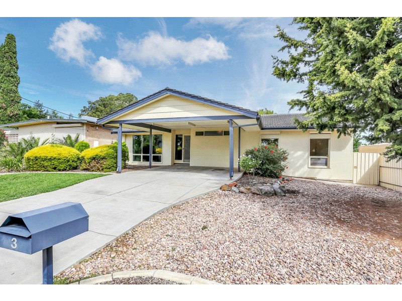 3 Quebec Drive, Modbury Heights SA 5092