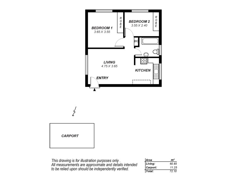 4/3 Taylors Road, Mitcham SA 5062 Floorplan