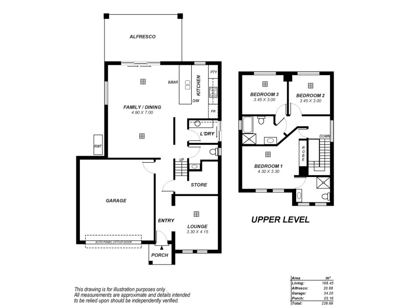 34A McInnes Avenue, Broadview SA 5083 Floorplan