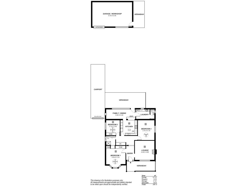 8 Gowland Street, Broadview SA 5083 Floorplan