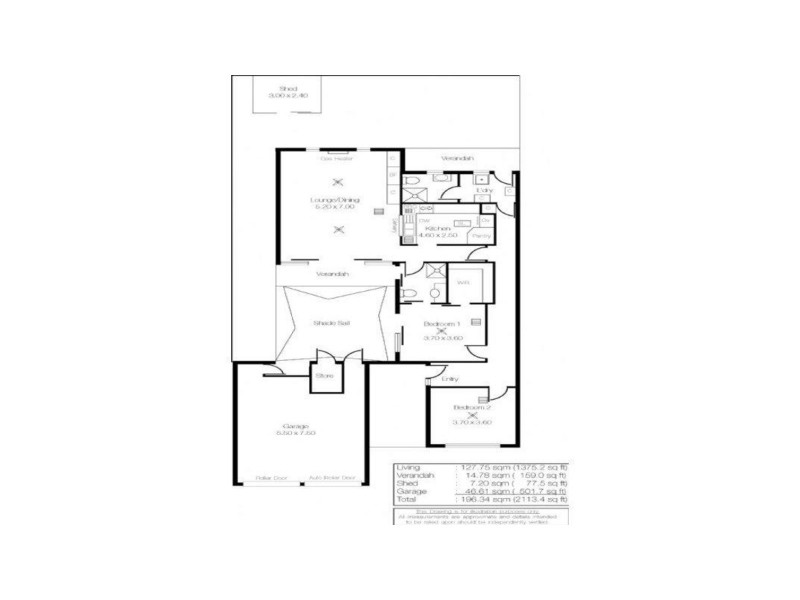 14 Llandower Avenue, Evandale SA 5069 Floorplan