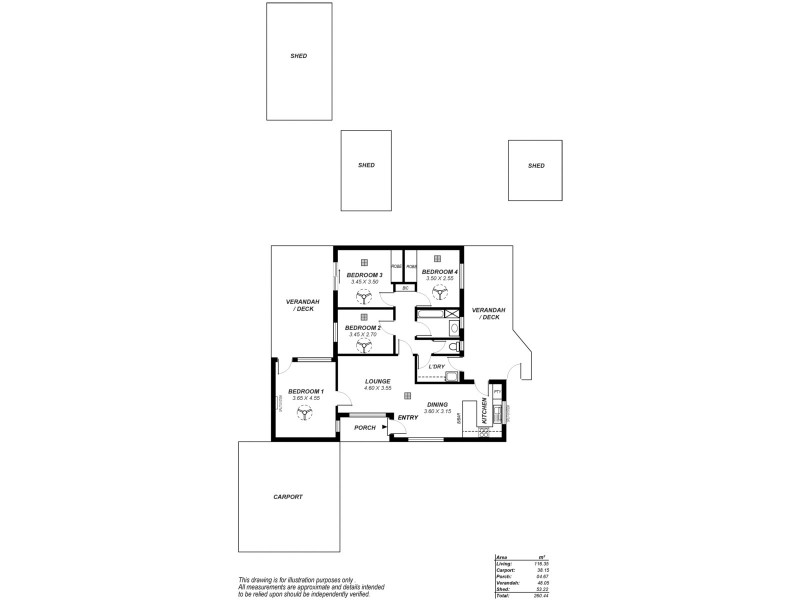 37 Carol Drive, Para Hills SA 5096 Floorplan