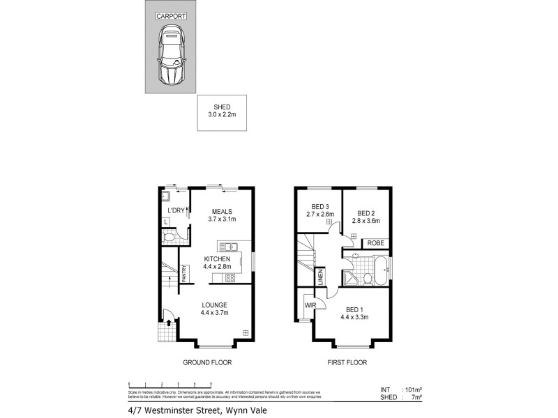 4/7 Westminster Street, Wynn Vale SA 5127 Floorplan