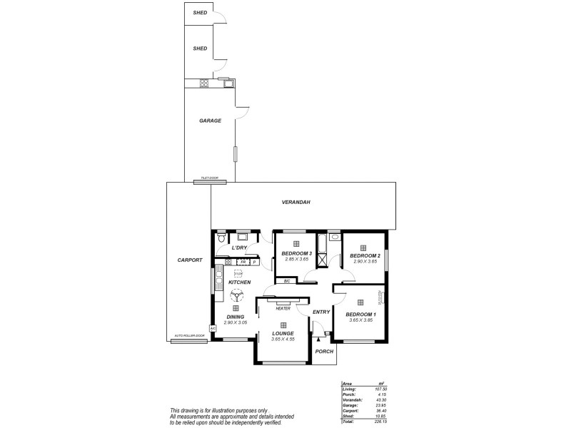 7a Ellythorp Avenue, Hectorville SA 5073 Floorplan
