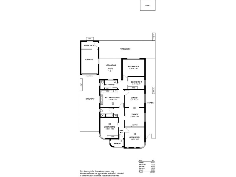 34 Beaven Avenue, Broadview SA 5083 Floorplan