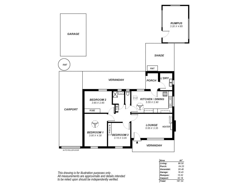 43 Marmion Avenue, Blair Athol SA 5084 Floorplan