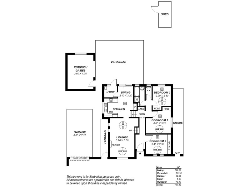 12 Springwood Avenue, Redwood Park SA 5097 Floorplan