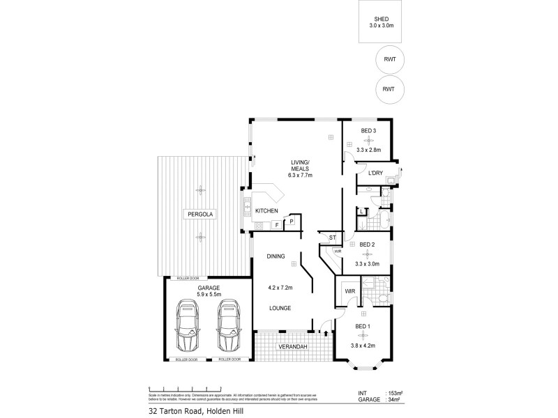 32 Tarton Road, Holden Hill SA 5088 Floorplan
