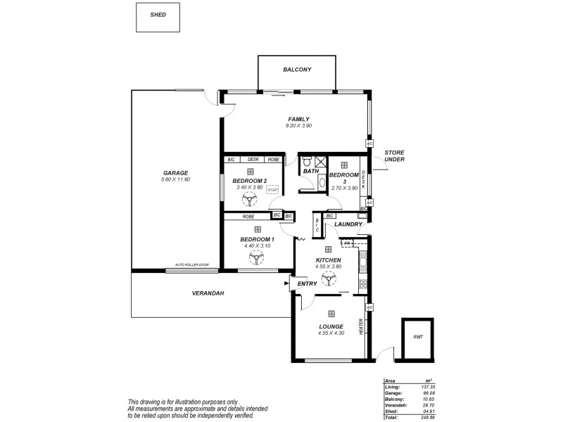 429 Nelson Road, Para Hills SA 5096 Floorplan