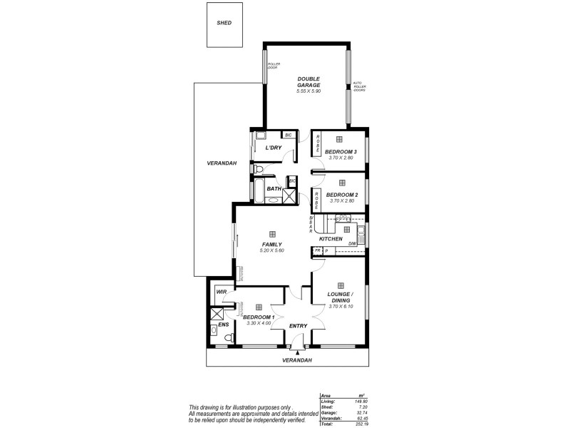 7 McKinley Court, Holden Hill SA 5088 Floorplan