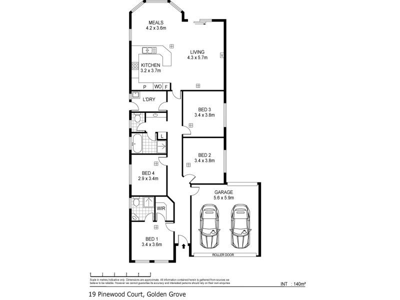 19 Pinewood Court, Golden Grove SA 5125 Floorplan
