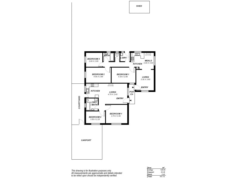 835 Grand Junction Road, Valley View SA 5093 Floorplan