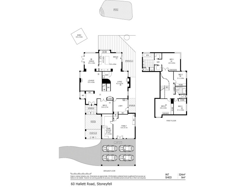 60 Hallett Road, Stonyfell SA 5066 Floorplan