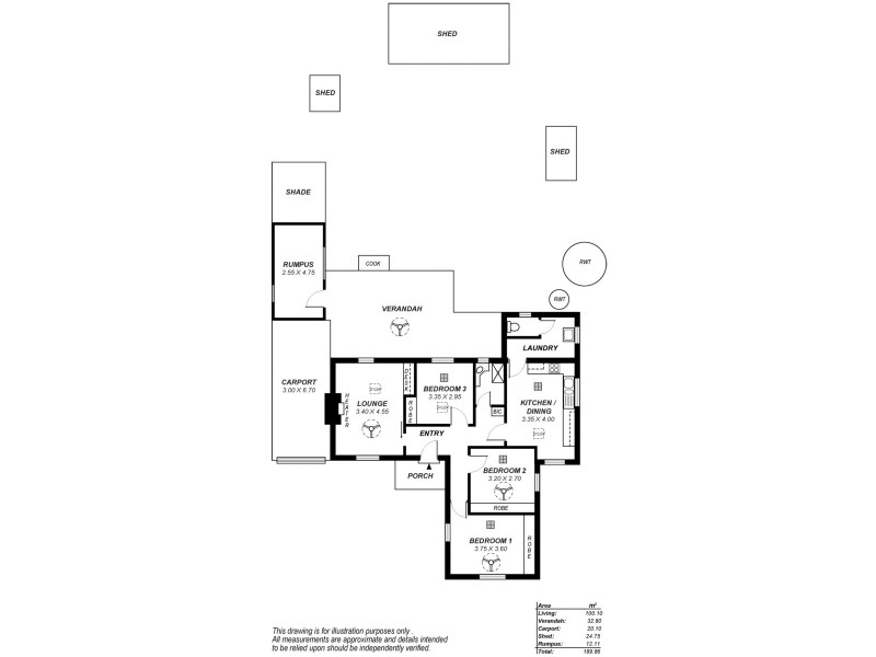 13 Enford Street, Elizabeth SA 5112 Floorplan