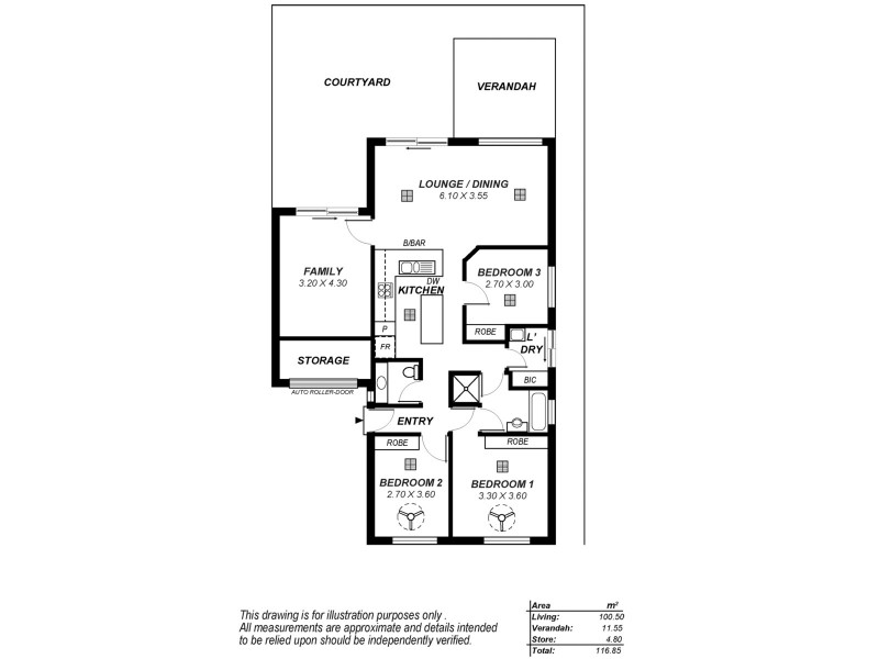 2/23 Hender Avenue, Klemzig SA 5087 Floorplan