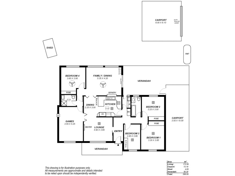 1 Cassab Street, Hope Valley SA 5090 Floorplan