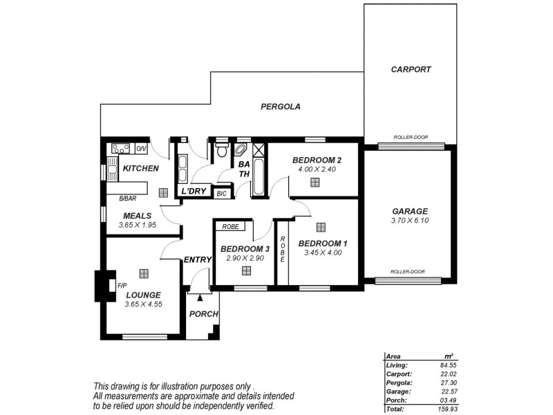 11 Munro Avenue, Sefton Park SA 5083 Floorplan