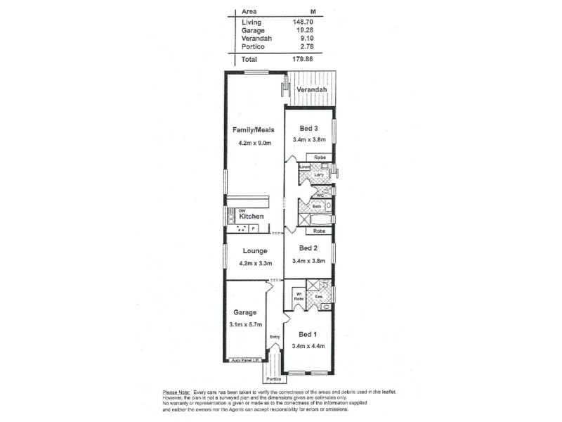 14 Fulton Street, Gilles Plains SA 5086 Floorplan