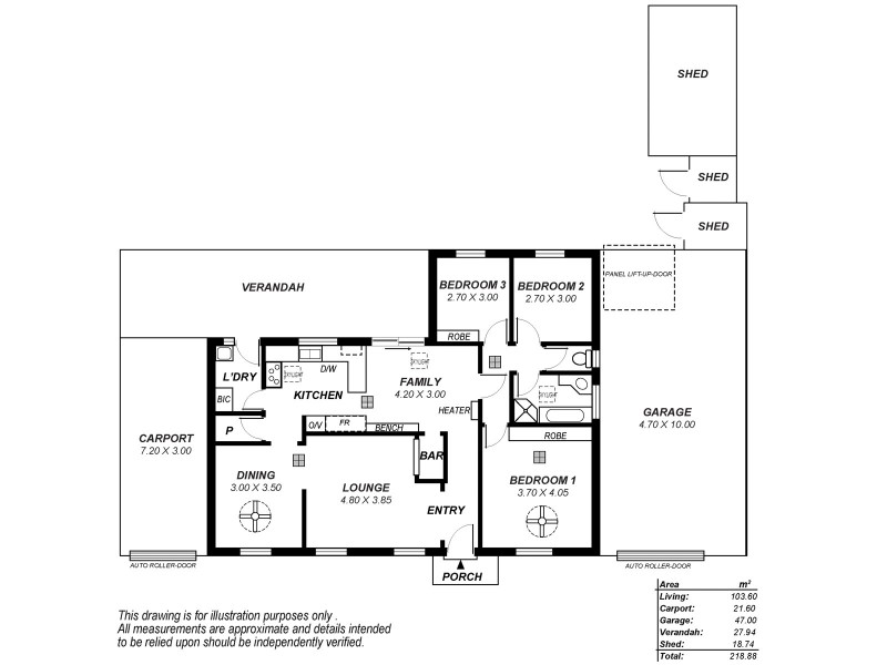 21 Abercrombie Crescent, St Agnes SA 5097 Floorplan
