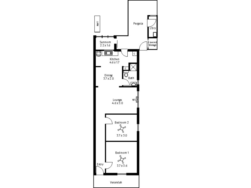7 Clarence Street, Hyde Park SA 5061 Floorplan