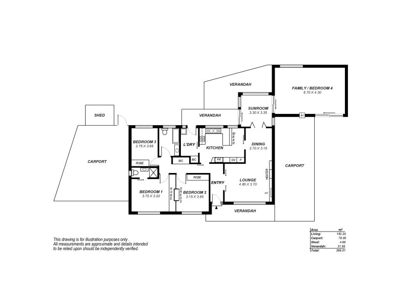 8 Tregoweth Court, Klemzig SA 5087 Floorplan