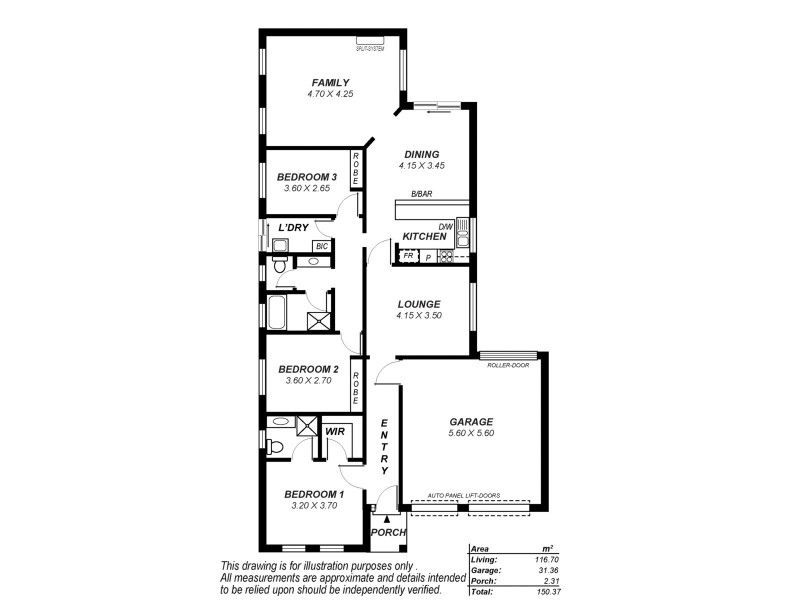 27 St Germain Avenue, Andrews Farm SA 5114 Floorplan