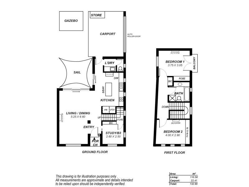 1 Merino Lane, Mawson Lakes SA 5095 Floorplan