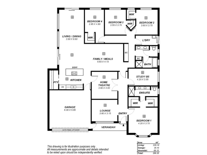 1129 Grand Junction Road, Hope Valley SA 5090 Floorplan