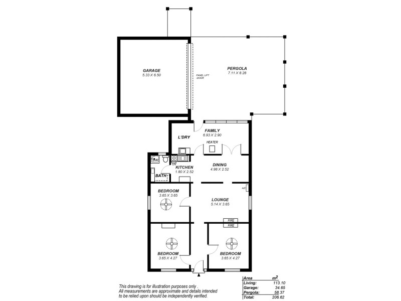 300 Cross Road, Clarence Park SA 5034 Floorplan