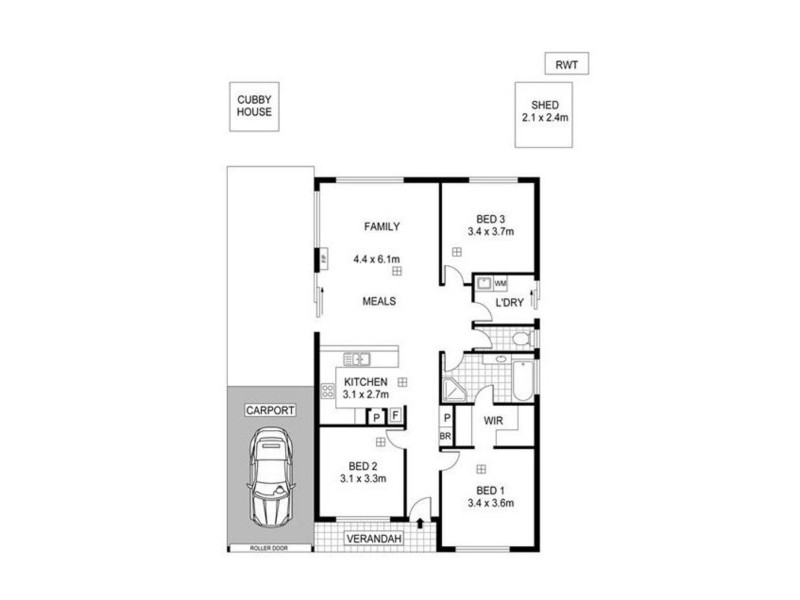 15 Harry Court, Munno Para West SA 5115 Floorplan