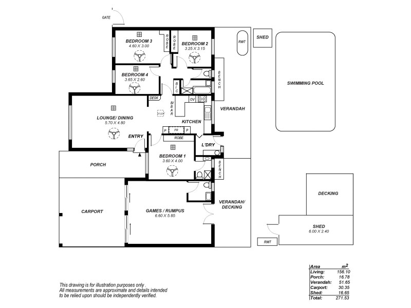 17 Deakin Avenue, Hope Valley SA 5090 Floorplan