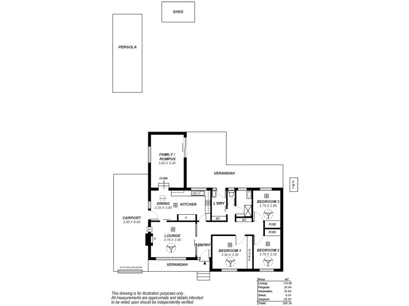 20 Heather Drive, Para Vista SA 5093 Floorplan