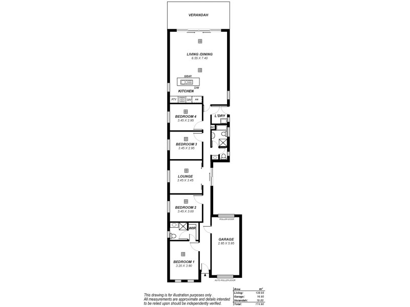 3A Whysall Road, Greenacres SA 5086 Floorplan