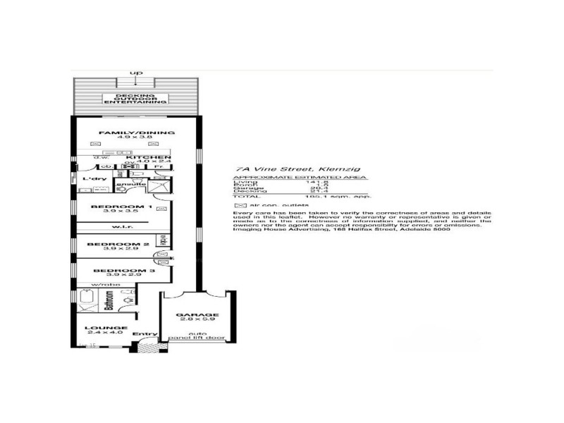 7A Vine Terrace, Klemzig SA 5087 Floorplan