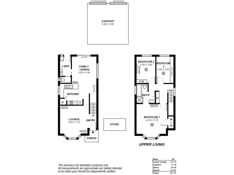 1/6 Leith Court, Wynn Vale SA 5127 Floorplan