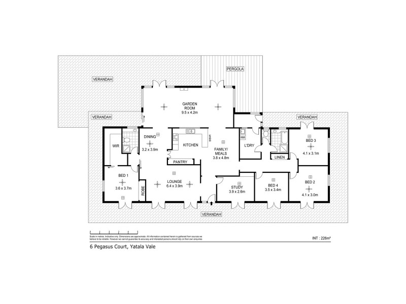 6 Pegasus Court, Yatala Vale SA 5126 Floorplan