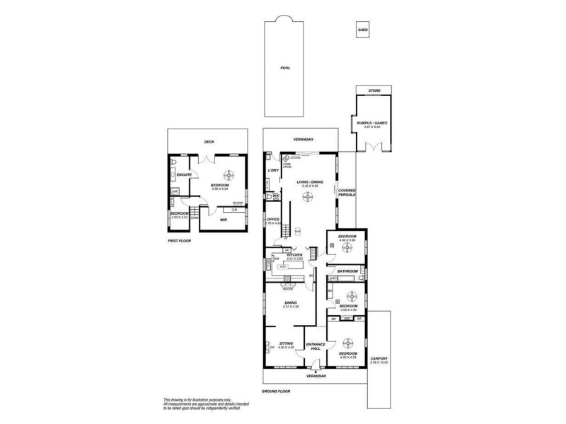 6 Albert Street, Dulwich SA 5065 Floorplan