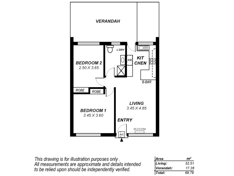 8/18 Hartman Avenue, Modbury SA 5092 Floorplan